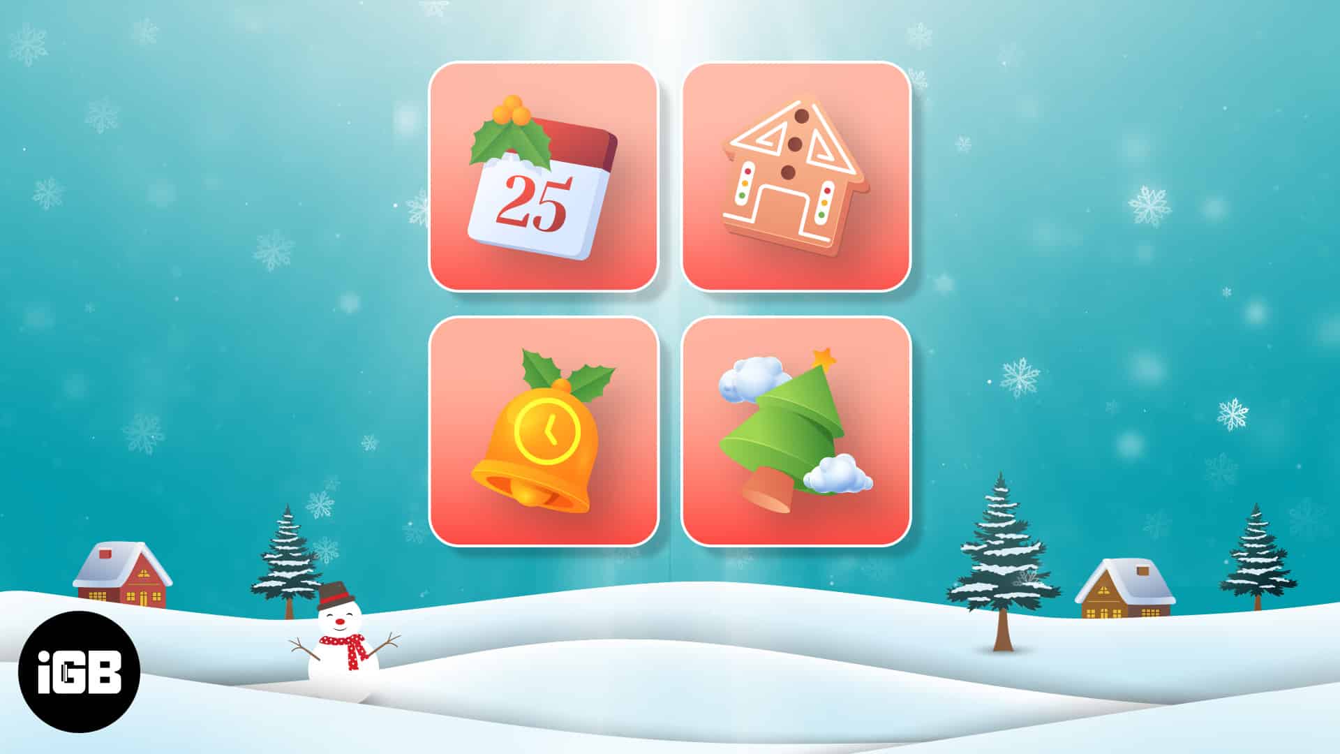 Best Christmas app icons for iPhone