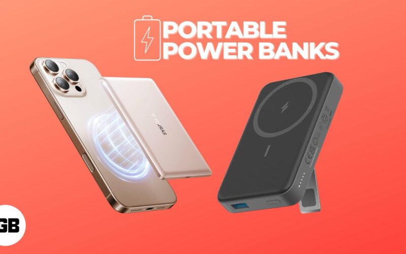 Bästa iPhone Power Banks för resor, arbete och vardagligt bruk