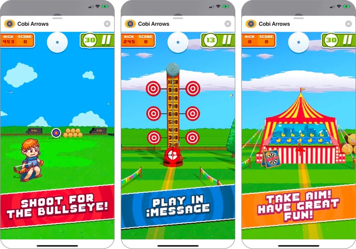 Cobi-Arrows-iMessage-games-for-iPhone-iPad
