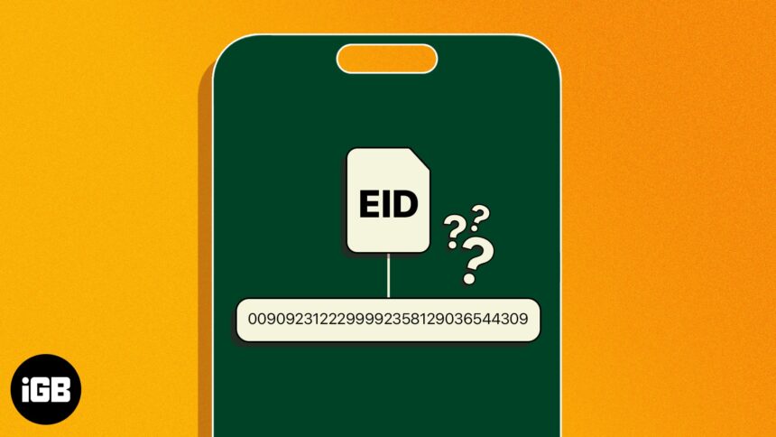 How To Find Eid Number On Your Iphone Igeeksblog