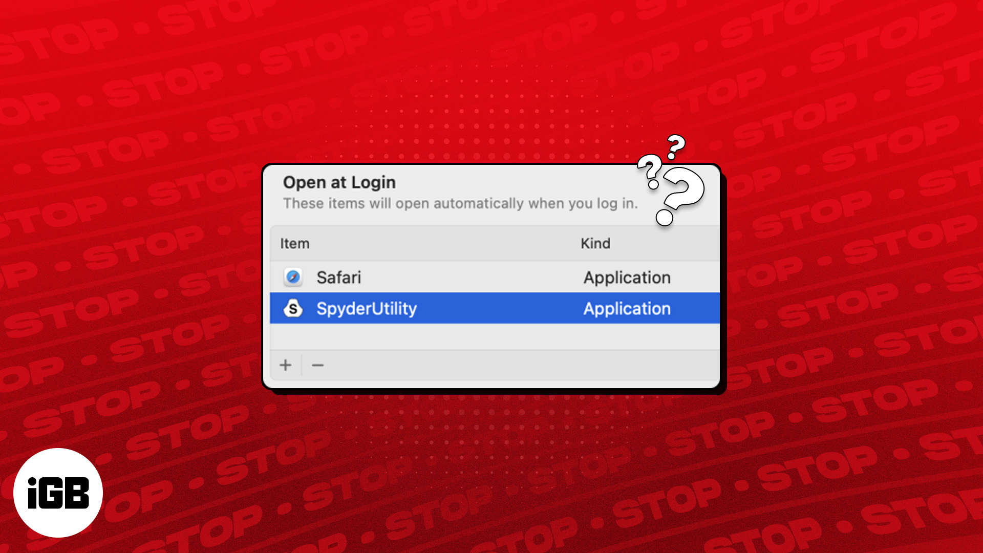 How to stop apps from opening at startup on Mac