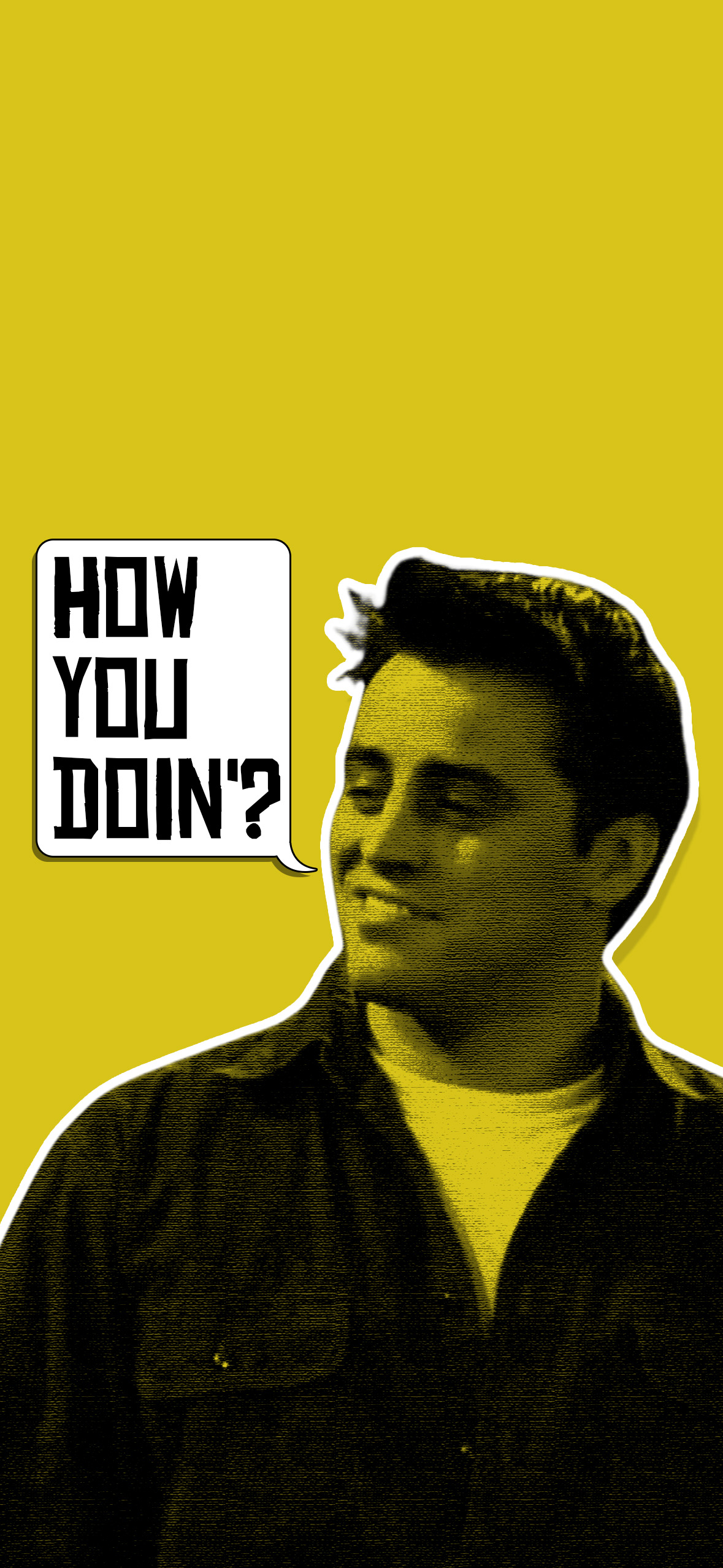 How you doin funny wallpaper