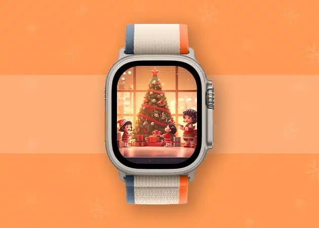 Best Christmas Apple Watch faces in 2023 (Free download) - iGeeksBlog