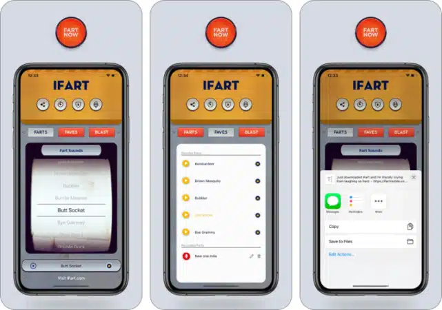 ‎iFart - Fart Sounds App