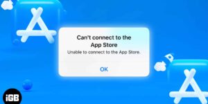 Cannot connect to app store on iphone or ipad