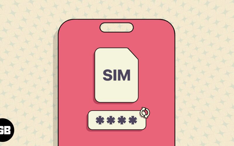 How to change sim pin on iphone 1