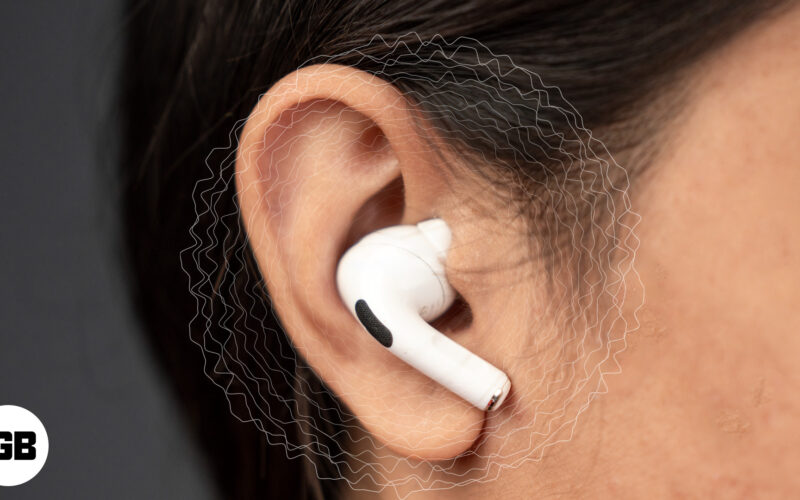 How to fix AirPods static noise