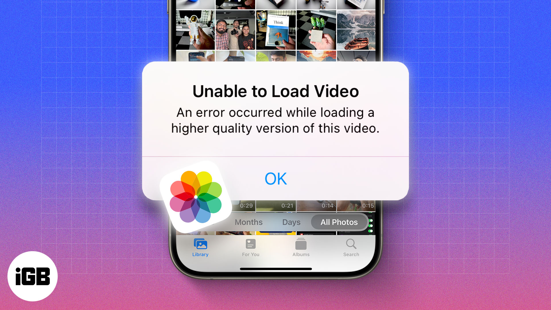 How to fix the “Unable to Load Photo or Video” error on iPhone