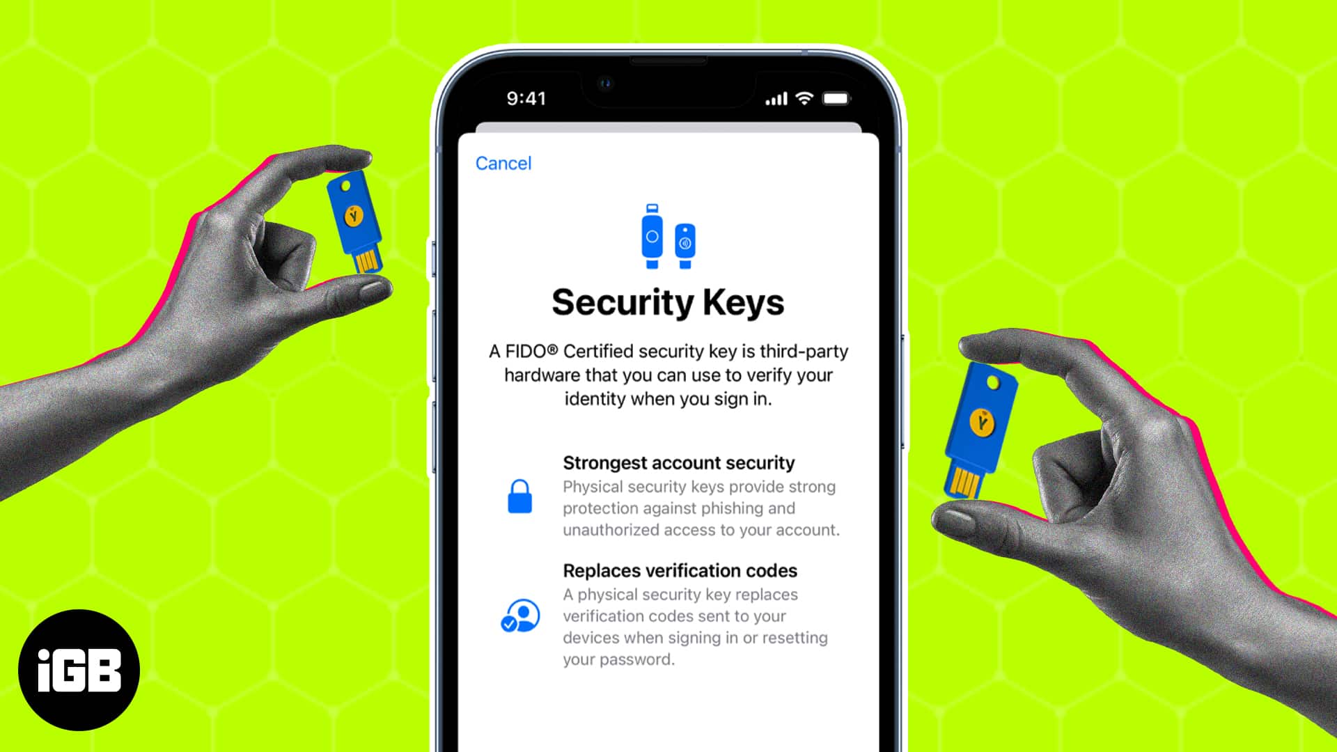 How to use Security Keys for Apple ID on iPhone, iPad, and Mac