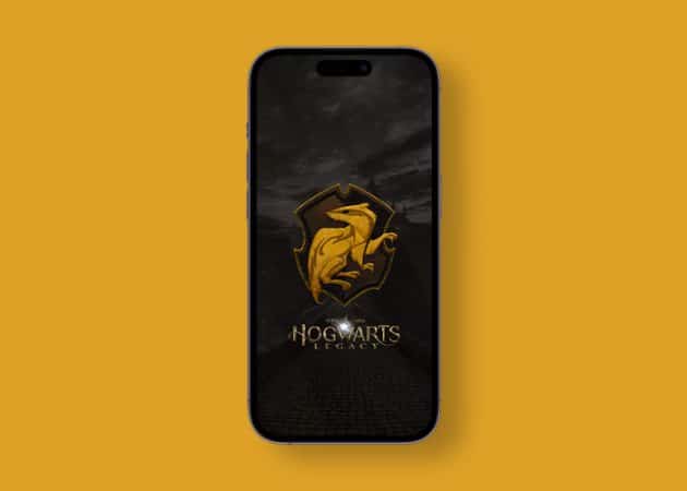 Hufflepuff Hogwarts wallpaper for iPhone