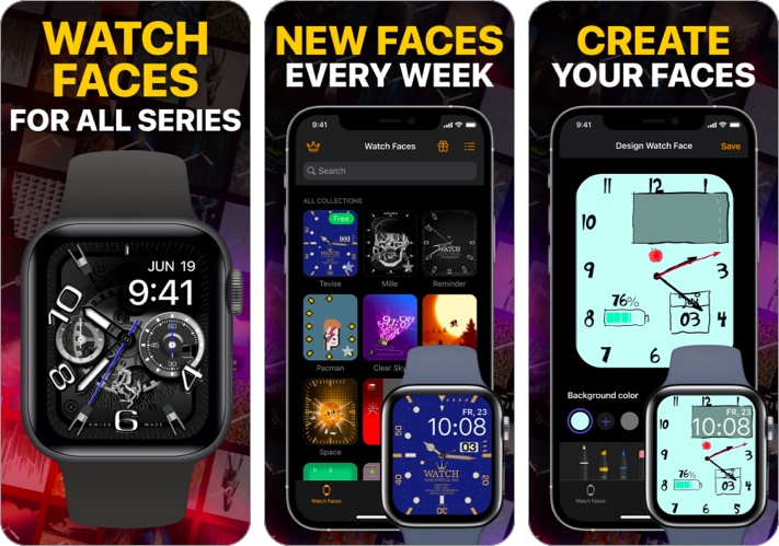 Apple watch face clearance maker