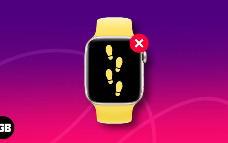 Apple watch not tracking steps