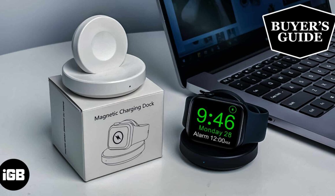 Best apple watch docking station