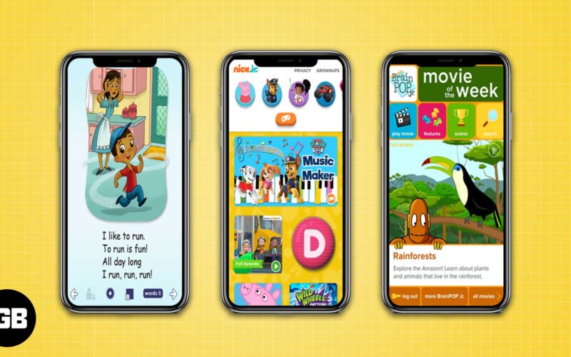 Best kids apps for iphone and ipad