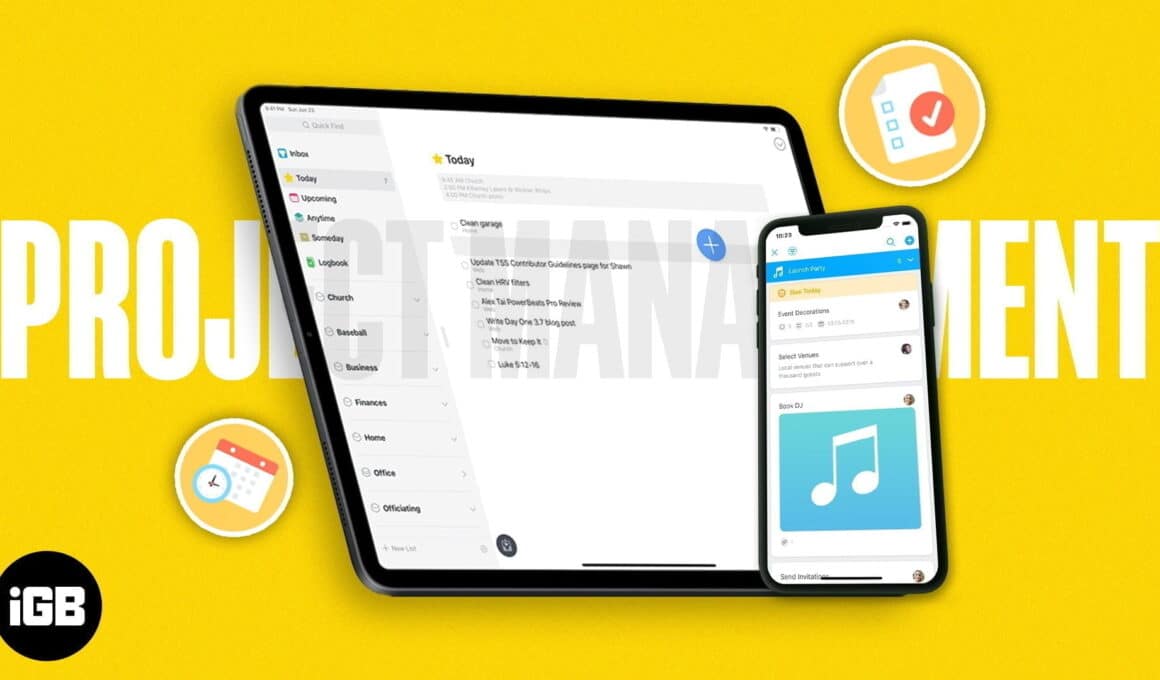 Best project management apps for ipad iphone