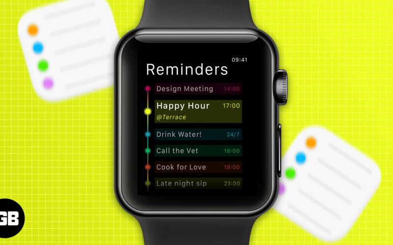 Best apple watch reminders apps