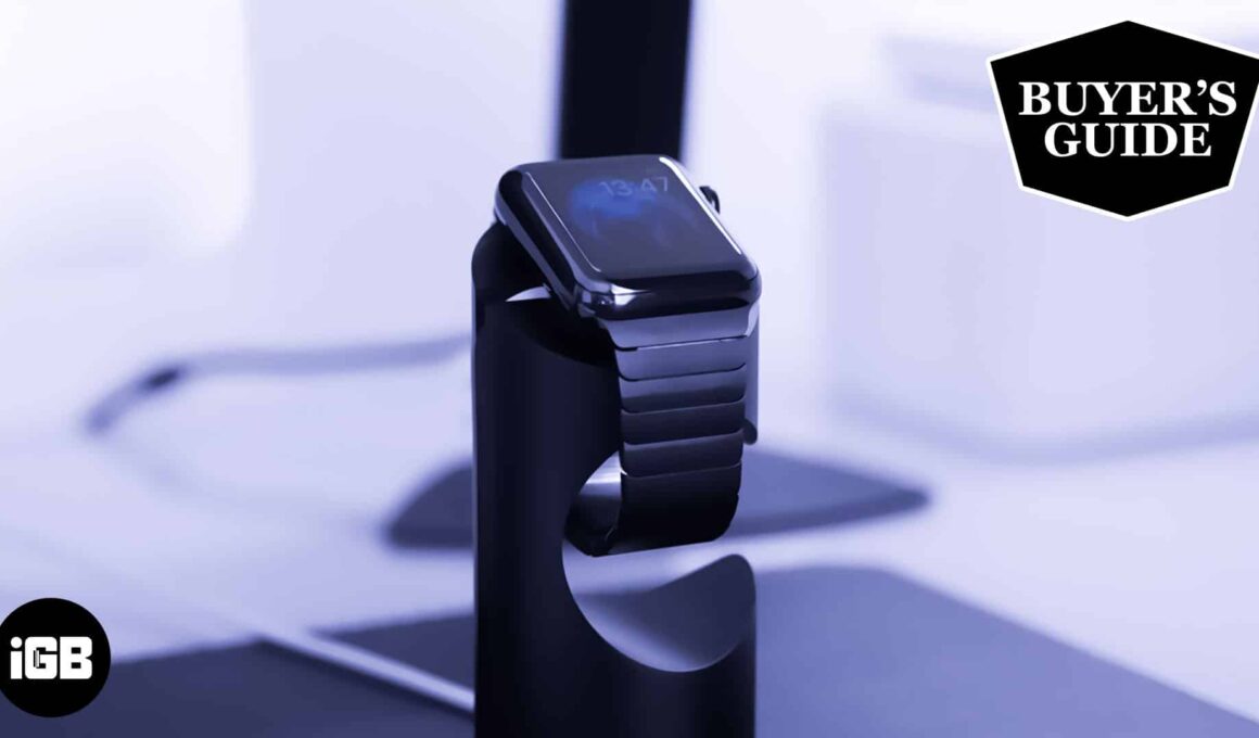 Charging stands for apple watch