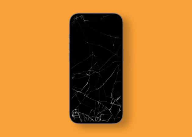 Damaged screen 4k wallpaper for iPhone