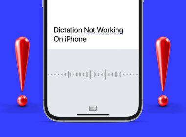 Dictation not working on iphone and ipad