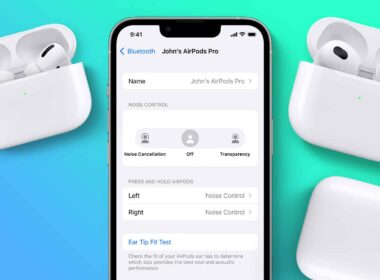 How to change airpods settings on iphone or ipad