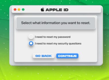 How to change apple id security questions