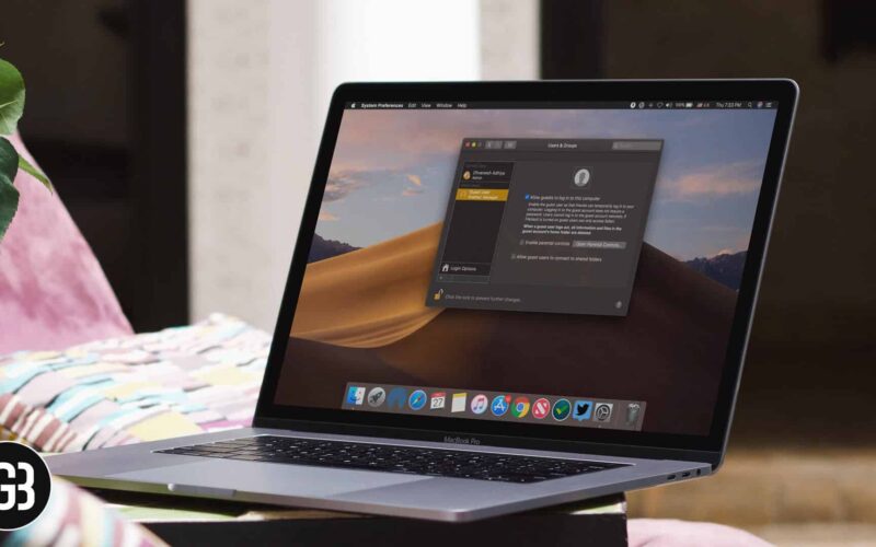 How to enable guest user account on mac