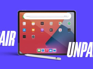 How to pair unpair and charge apple pencil with ipad pro