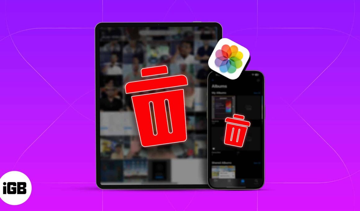 How to permanently delete photos from iphone and ipad