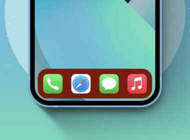 How to change the dock color on iphone and ipad