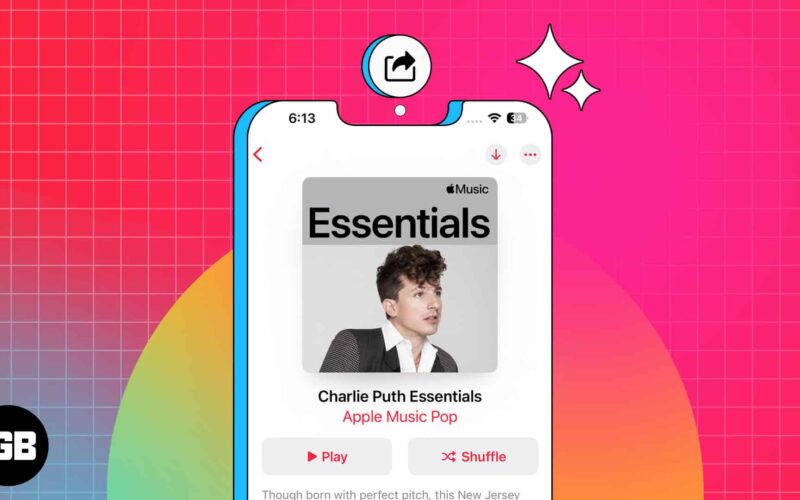 How to create and share apple music playlist