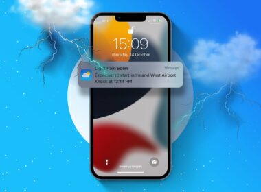 How to get weather notification on iphone and ipad