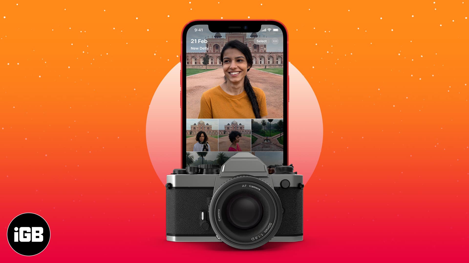 How to transfer photos from camera to iPhone