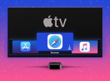 How to install and use a web browser on apple tv