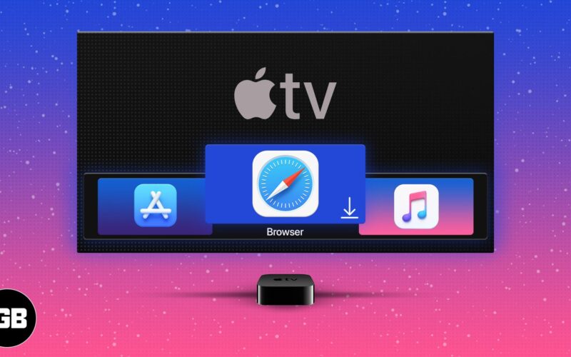 How to install and use a web browser on apple tv