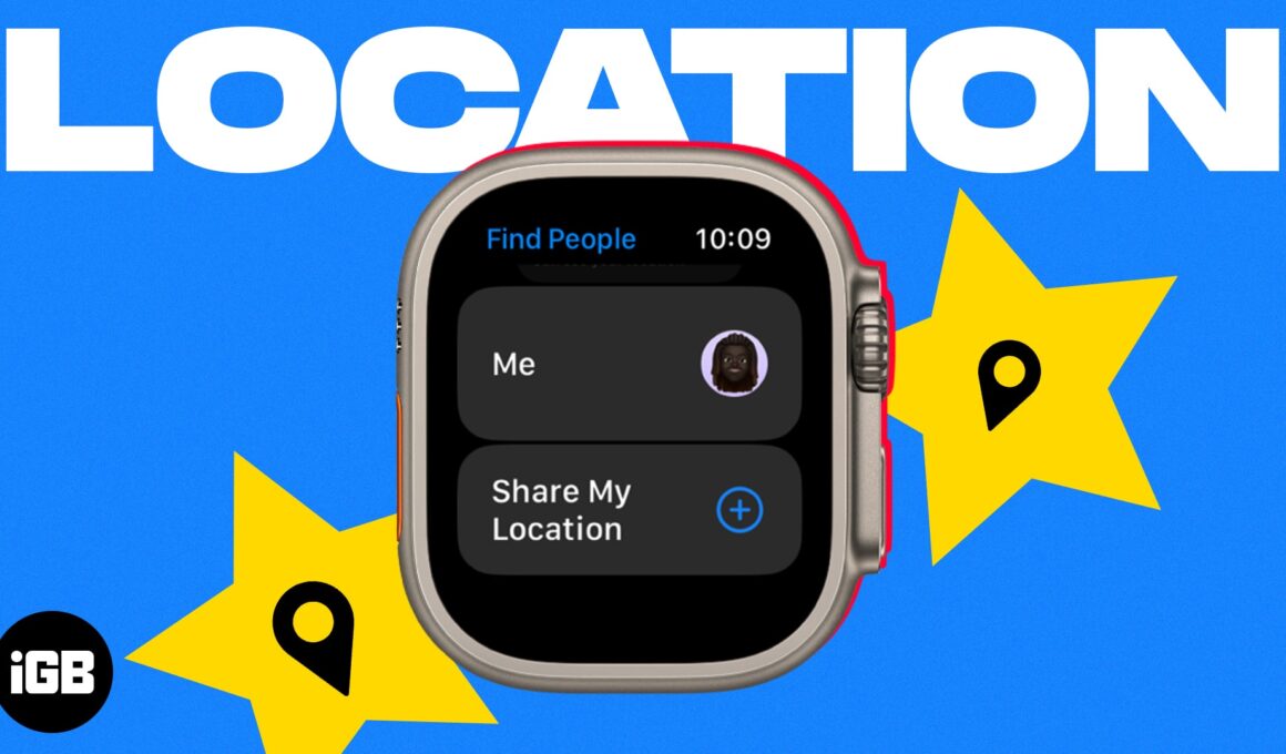 How to share your location from apple watch