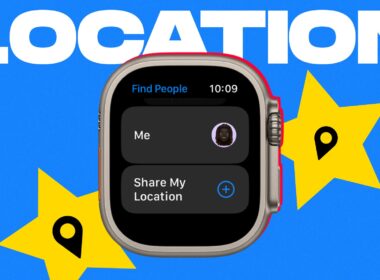 How to share your location from apple watch