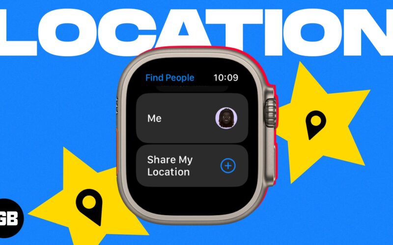 How to share your location from apple watch