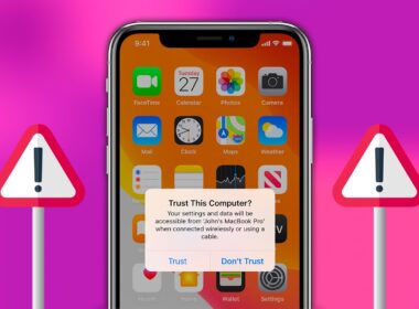 How to turn off trust this computer alert on iphone and ipad