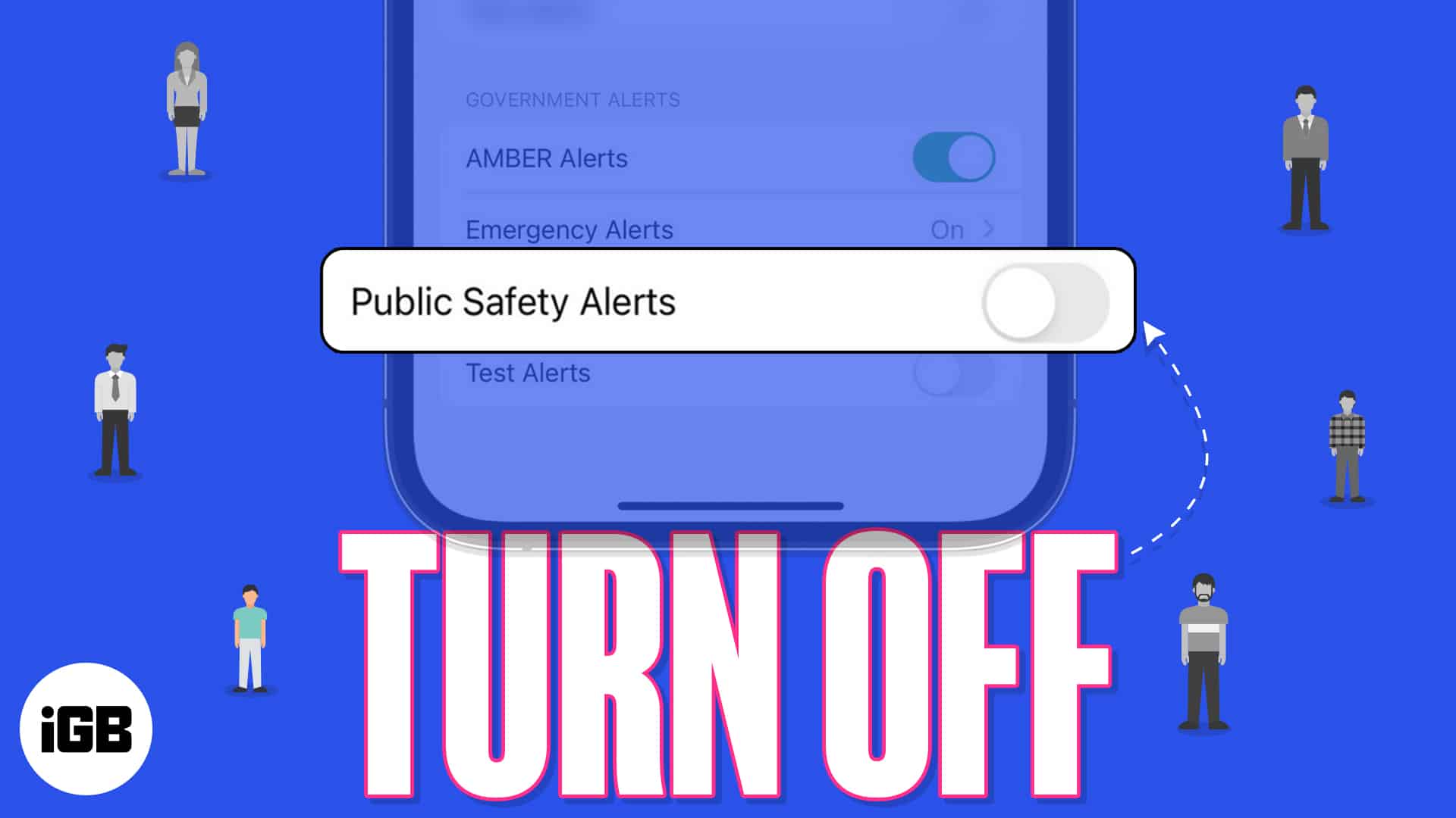 How to turn off emergency and amber alerts on iphone