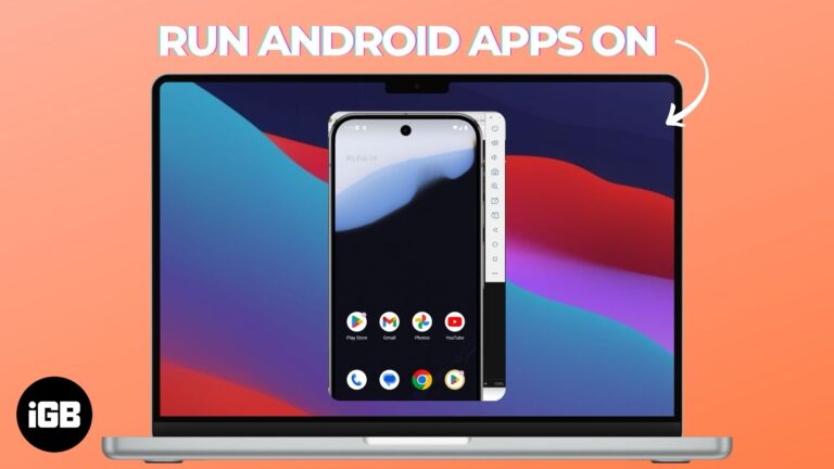 Run android apps on Mac