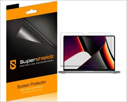 Supershieldz 3 Pack Anti Glare Matte Screen Protector Designed for MacBook Pro 14 inch