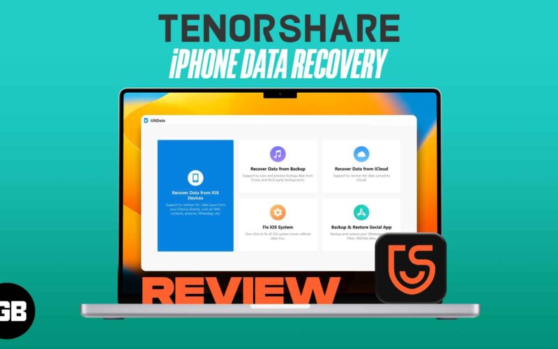 Tenorshare iphone data recovery