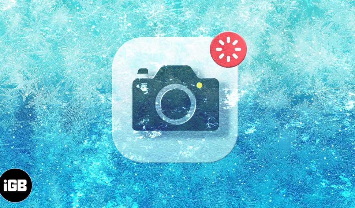 Camera app freezes on iphone or ipad how to fix it