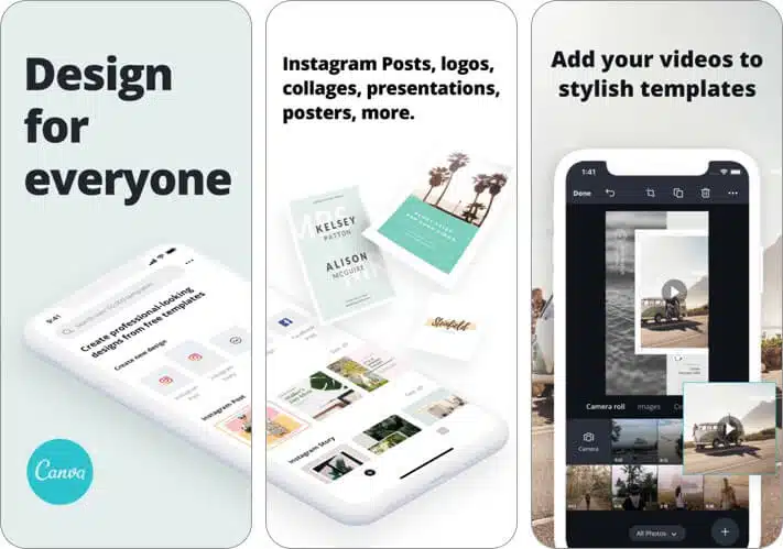 canva iphone and ipad presentation app screenshot