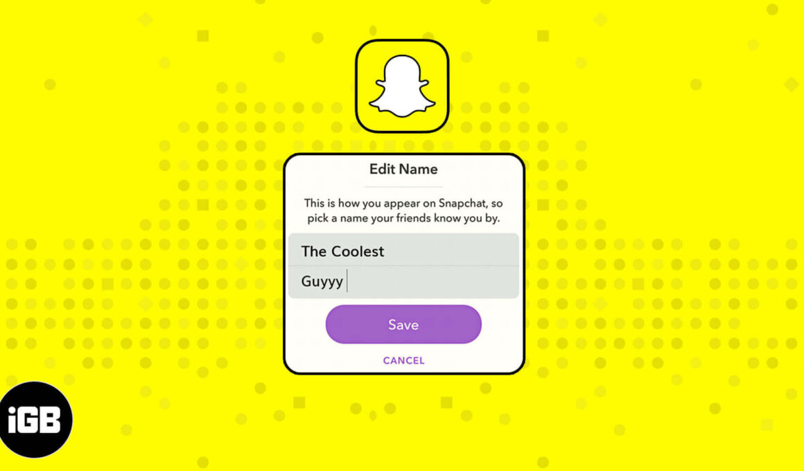 How to change your snapchat username