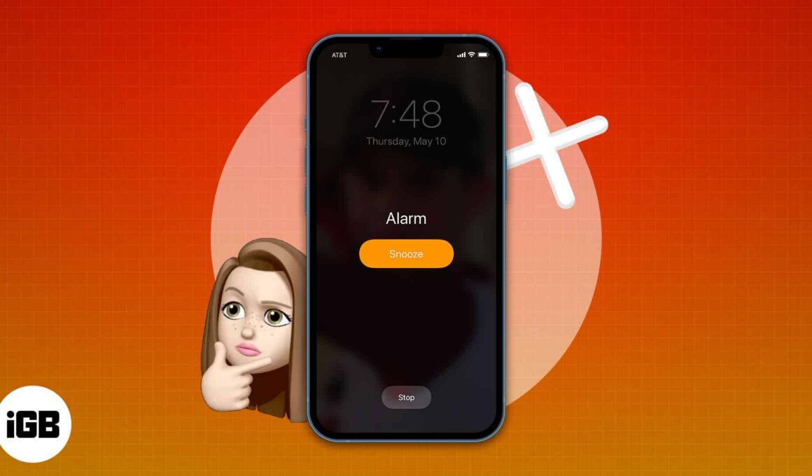 iPhone alarm not working