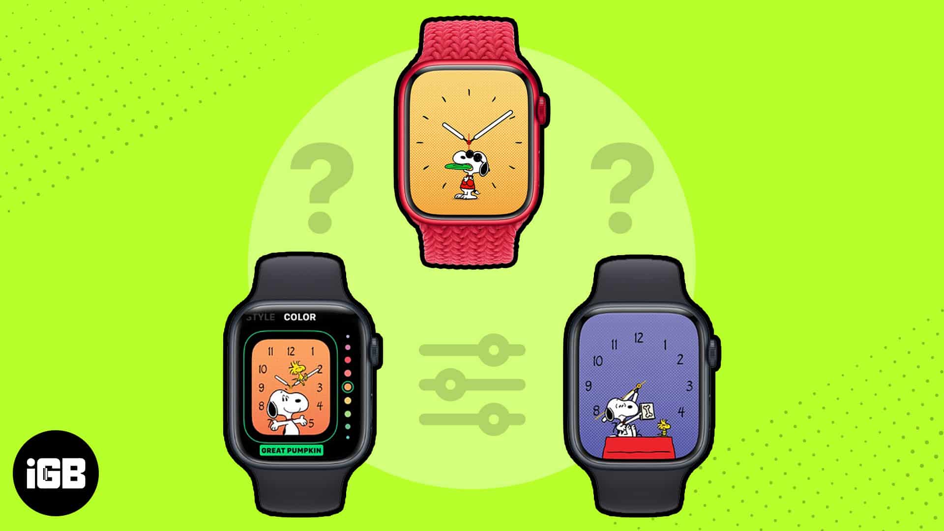 How to add and customize Snoopy watch face on your Apple Watch