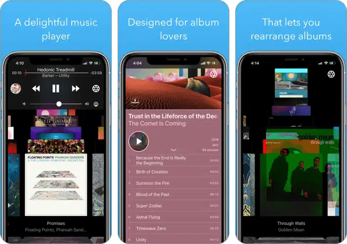 Jams On Toast best music player app for iPhone and iPad