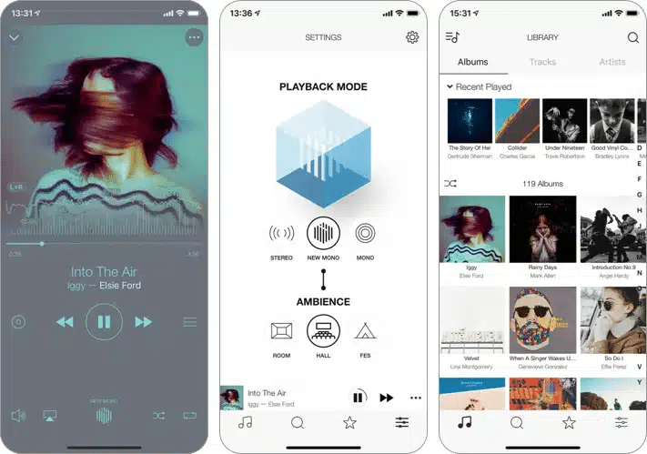 New Monaural best music player app for iPhone and iPad