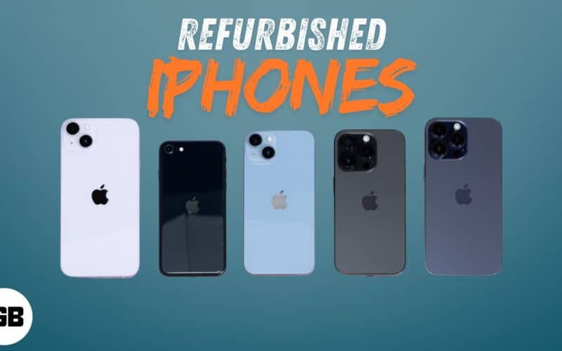 Buy refurbished iPhones